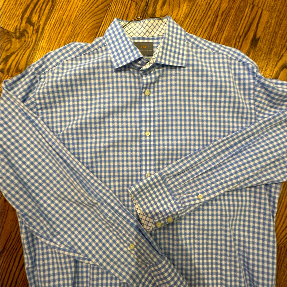 Thomas Dean l/s men’s shirt